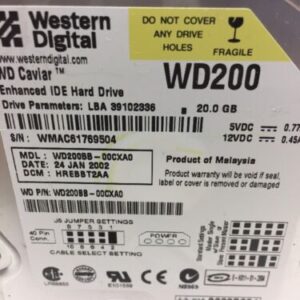 Western Digital Hard Drive WD200BB-00CXA0 20gb *Fast Shipping* Warranty! - Image 3