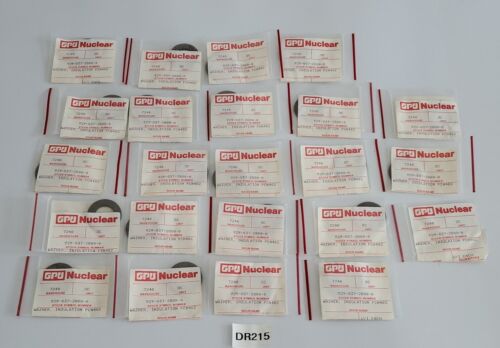 *BRAND NEW OLD STOCK* LOT OF 23 GPU Nuclear PCN402 Insulation Washers + Warranty Main Image
