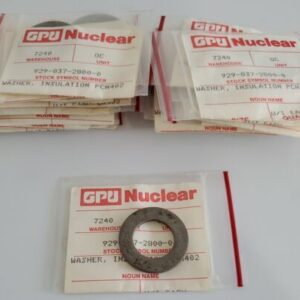*BRAND NEW OLD STOCK* LOT OF 23 GPU Nuclear PCN402 Insulation Washers + Warranty - Image 4