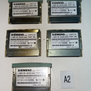 (5) Siemens 6ES7 951-0KD00-0AA0 SIMATIC S7 5V Flash 16kByte / 8 Bit Memory Card - Image 1