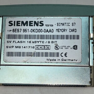 (5) Siemens 6ES7 951-0KD00-0AA0 SIMATIC S7 5V Flash 16kByte / 8 Bit Memory Card - Image 6