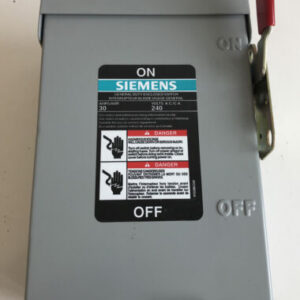 *NEW NO BOX* Siemens GFC221NR Enclosed Switch Interrupter 30AMPS - Image 4