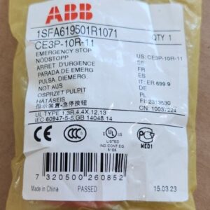 *NEW FACTORY SEALED* ABB CE3P-10R-11 Emergency Stop 1SFA619501R1071 + Warranty! - Image 2