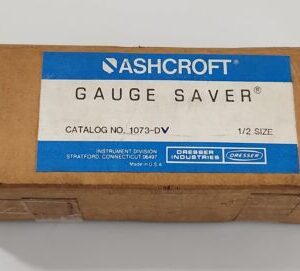 *NEW SURPLUS IN BOX* Dresser Ashcroft 1073-DV Gauge Saver 1/2" Size + Warranty! - Image 8