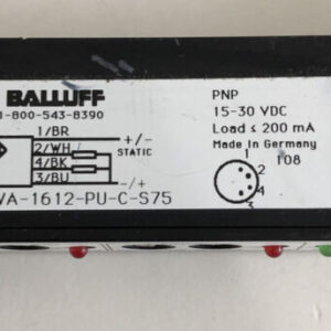 *PREOWNED* Balluff BOWA-1612-PU-C-S75 Sensor PNP 15-30Vdc + Warranty! - Image 3