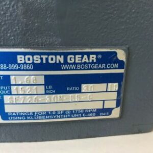 New Boston Gear F726-40N-B5-G Series Worm Gear Speed Reducer 30:1 ~Warranty~ - Image 4
