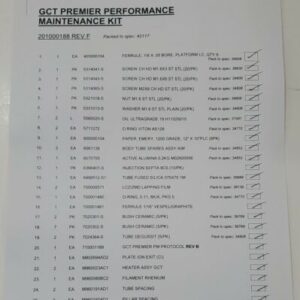 *NEW* Waters 201000188 GCT Premier Performance Maintenance Kit + Warranty! - Image 10