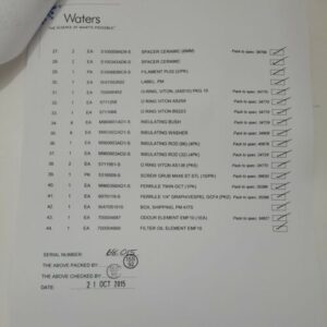 *NEW* Waters 201000188 GCT Premier Performance Maintenance Kit + Warranty! - Image 11