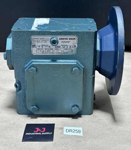 NEW - Grove Gear SR BMQ220-3 Flexaline Gear Reducer 56C 15:1 1.5Hp || WARRANTY! Main Image