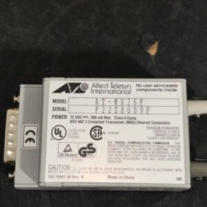 ALLIED TELESYN CENTRECOM FIBER OPTIC TRANSCEIVER IEEE (MAU) - MX26F - Image 4