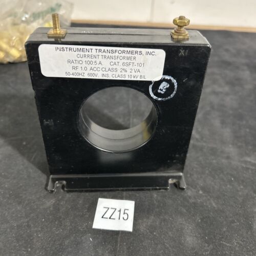 INSTRUMENT TRANSFORMERS INC 6SFT-101 Fast Shipping + Warranty Main Image