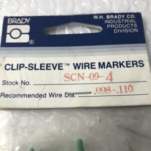 *BRADY SCN-09-4 New 8 Pieces# Fast Shipping &warranty! - Image 3