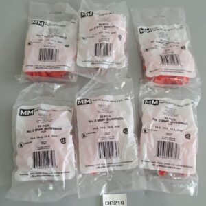 *NEW SEALED* LOT OF 6 35 Packs (210) Milne LR24719 No. 0 MM Bushings + Warranty - Image 1