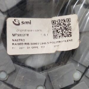 *NEW* OEM SMI Group MF500278 NASTRO Raised Rib SD90D L046.5 Polypropylene - Image 3