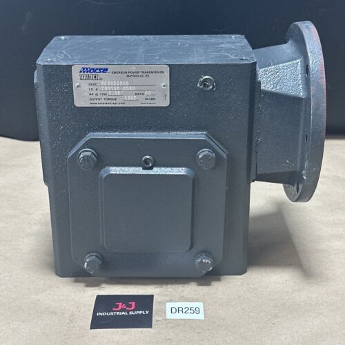 NEW - Morse Raider 262Q56R40 Right Angle Reducer 1.19HP@1750RPM 40:1 Gear Ratio Main Image