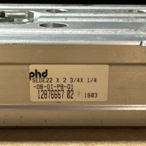 PHD SEDE22X2-3/4X1/4-DB-GI-PB-Q1 Pneumatic Linear Actuated Cylinder WARRANTY🇺🇸 - Image 2