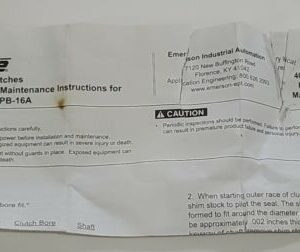 *NEW* Morse PB-5A Cam Clutch .625B LH 172781 Inner Race Drives CCW + Warranty! - Image 8