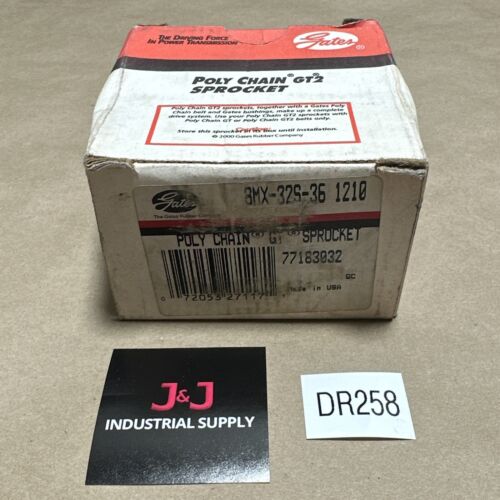 NEW - Gates 8MX32S36 1210 Timing Belt Pulley Poly Chain GT2 Sprocket + WARRANTY! Main Image
