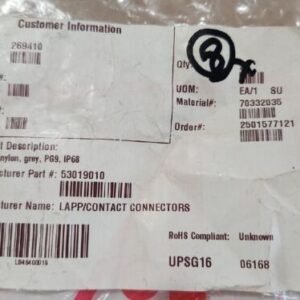 *BRAND NEW* [8] Lapp 444-2694 GMP POLY LOCK NUT  5/Pack [40 Total] + Warranty! - Image 7