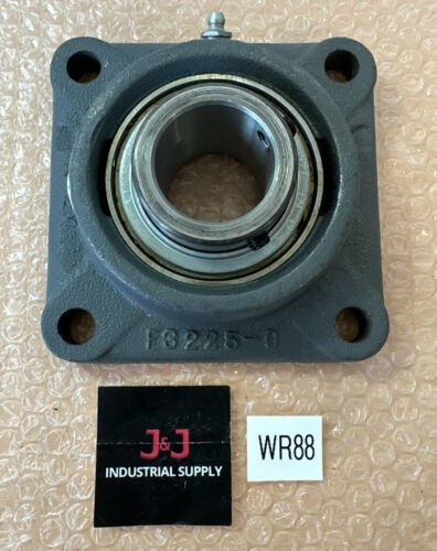 LINK-BELT F3-U224N 4 Bolt Flange Bearing 1-1/2" Bore 5x5” Mount || FAST SHIPPED Main Image