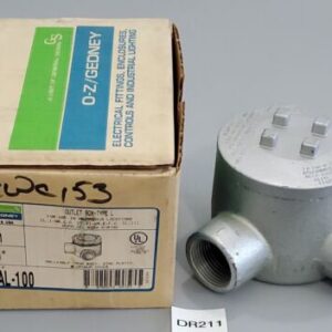 *NEW* OZ/Gedney GUAL-100 1" Zinc Explosion Proof Type L Outlet Box + Warranty! - Image 1