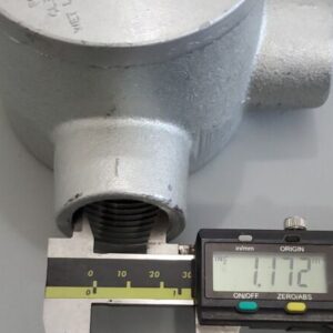 *NEW* OZ/Gedney GUAL-100 1" Zinc Explosion Proof Type L Outlet Box + Warranty! - Image 7
