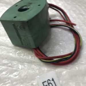 *Used Solenoid Valve Coil Asco MP-C-080 238610-005 24/60 22/50 FT# - Image 1