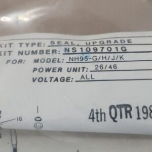 *NEW* ITT Barton NS109701G Viton Seal Upgrade Kit For NH95-G/H/J/K + Warranty! - Image 12
