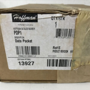 *NEW FACTORY SEALED* Hoffman PDP1 Data Pocket - Image 2