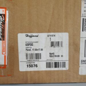 *NEW SEALED* Hoffman A20P20G Internal Panel 17.00x17.00 Fits 20x20 + Warranty! - Image 2
