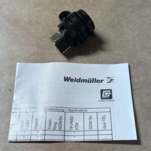 (3) NEW NO BOX- Weidmuller 1018790000 IE-FCM-RJ45-C In-Line Adapter || WARRANTY! - Image 4