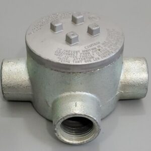 *NEW* Oz Gedney GUAT-100 Malleable Iron Body Zinc Plated Alum Cover + Warranty! - Image 2