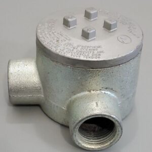 *NEW* Oz Gedney GUAT-100 Malleable Iron Body Zinc Plated Alum Cover + Warranty! - Image 5