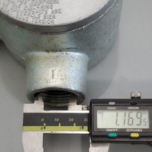 *NEW* Oz Gedney GUAT-100 Malleable Iron Body Zinc Plated Alum Cover + Warranty! - Image 7
