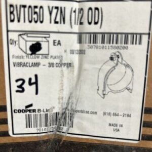 (34)COOPER B-LINE BVT050 (1/2 OD) FAST SHIPPING!+WARRANTY - Image 5