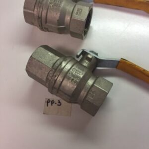 NEW Rub 600 CWP PN40 MS58 1 1/4" Ball Valve Lot Of 2 Fast Shipping! - Image 1