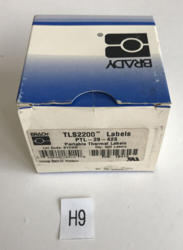 *NEW OPEN BOX* Brady TLS2200 PTL-29-423 Portable Thermal Labels Main Image
