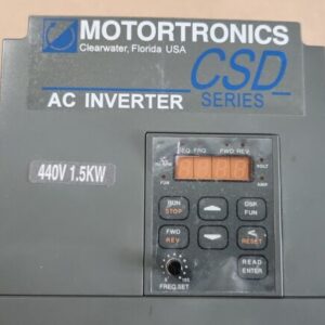*PREOWNED* Motortronics CSD-402-N AC Inverter 440V 1.5kW 3-Phase + Warranty! - Image 2
