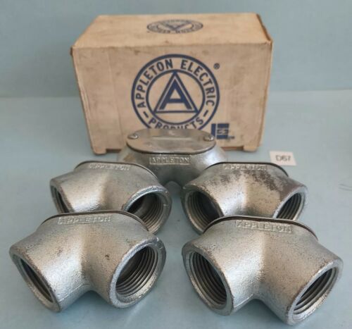 *BOX OF 5* APPLETON FFL-100 1" PULLING ELBOW *NEW+WARRANTY* Main Image