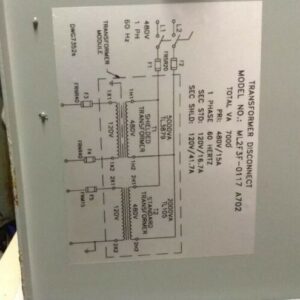 Used Daykin Transformer Model ML2F3F-0117 A702 + WARRANTY & Fast SHIPPING! - Image 3