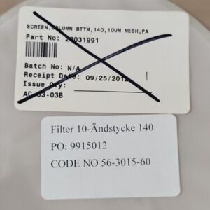 *NEW SURPLUS* [2] GE Healthcare 18-1113-02 Net 10um End Piece Polyamide Warranty - Image 3