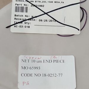 *NEW SURPLUS* [2] GE Healthcare 18-0252-77 Net 10um Bttm Adapter 200 PA Warranty - Image 7