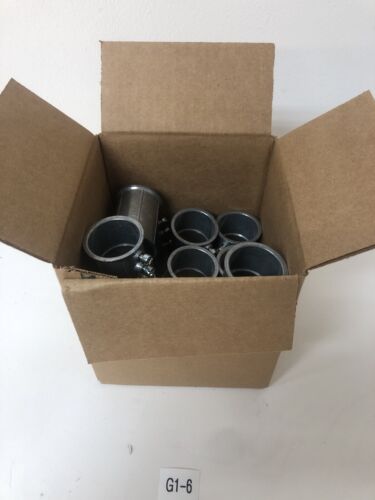 Lot Of 12 Cooper 1-1/4” Set Screw Type Coupling Connector for EMT Conduit (New) Main Image