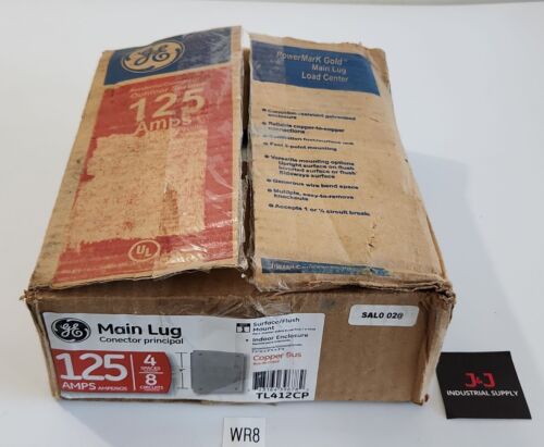 *NEW* GE TL412CP PowerMark Gold Main Lug Load Center 125A 4 Spaces + Warranty! Main Image
