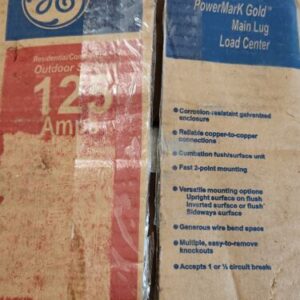 *NEW* GE TL412CP PowerMark Gold Main Lug Load Center 125A 4 Spaces + Warranty! - Image 10