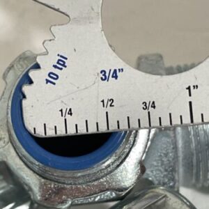 (6)T&B Thomas & Betts Short Elbow 90° 1/2" Malleable Iron Raintight - Image 5