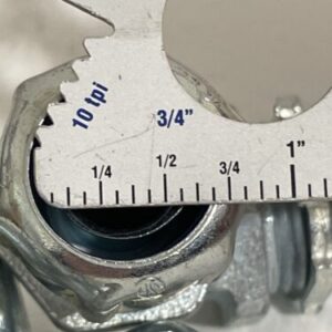 (6)T&B Thomas & Betts Short Elbow 90° 1/2" Malleable Iron Raintight - Image 6