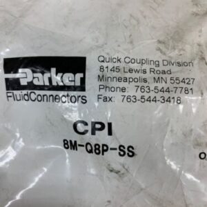 Parker 8M-Q8P-SS Quick Coupling, Nipple (Lot Of 3)*NEW*Fast Shipping! - Image 3