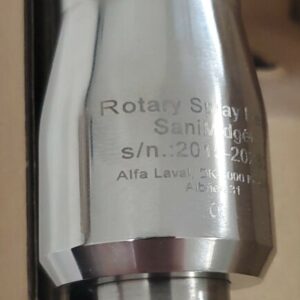 *NEW* Alfa Laval TE10B100-91 Rotary Spray Head 1" SaniMidget 360 Degree Warranty - Image 3