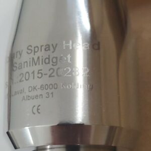 *NEW* Alfa Laval TE10B100-91 Rotary Spray Head 1" SaniMidget 360 Degree Warranty - Image 4